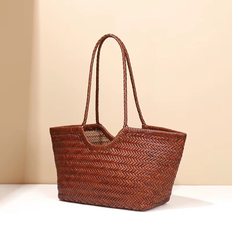Bags Luxury Women Tote Bag Shoulder Woman 2024 Women'S Handbags Eco Designer Beach Peddler Sale Handbag Hand Design Original New