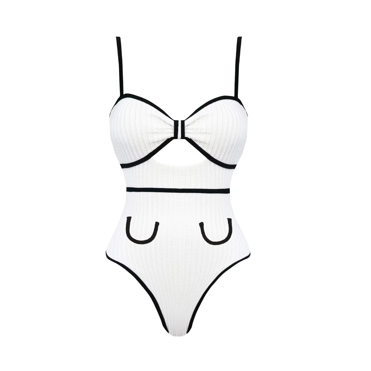 Maillot de Bain Une Pièce Femme 2025 – Style Patchwork avec Robe de Plage, Élégant & Sexy