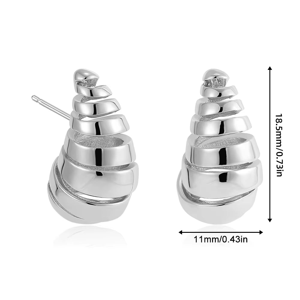 Oversized Chunky Gold Hoop Earrings for Women Girl Extra Large Water Drop Earring Dupes Lightweight Big Hoops Fashion Jewelry