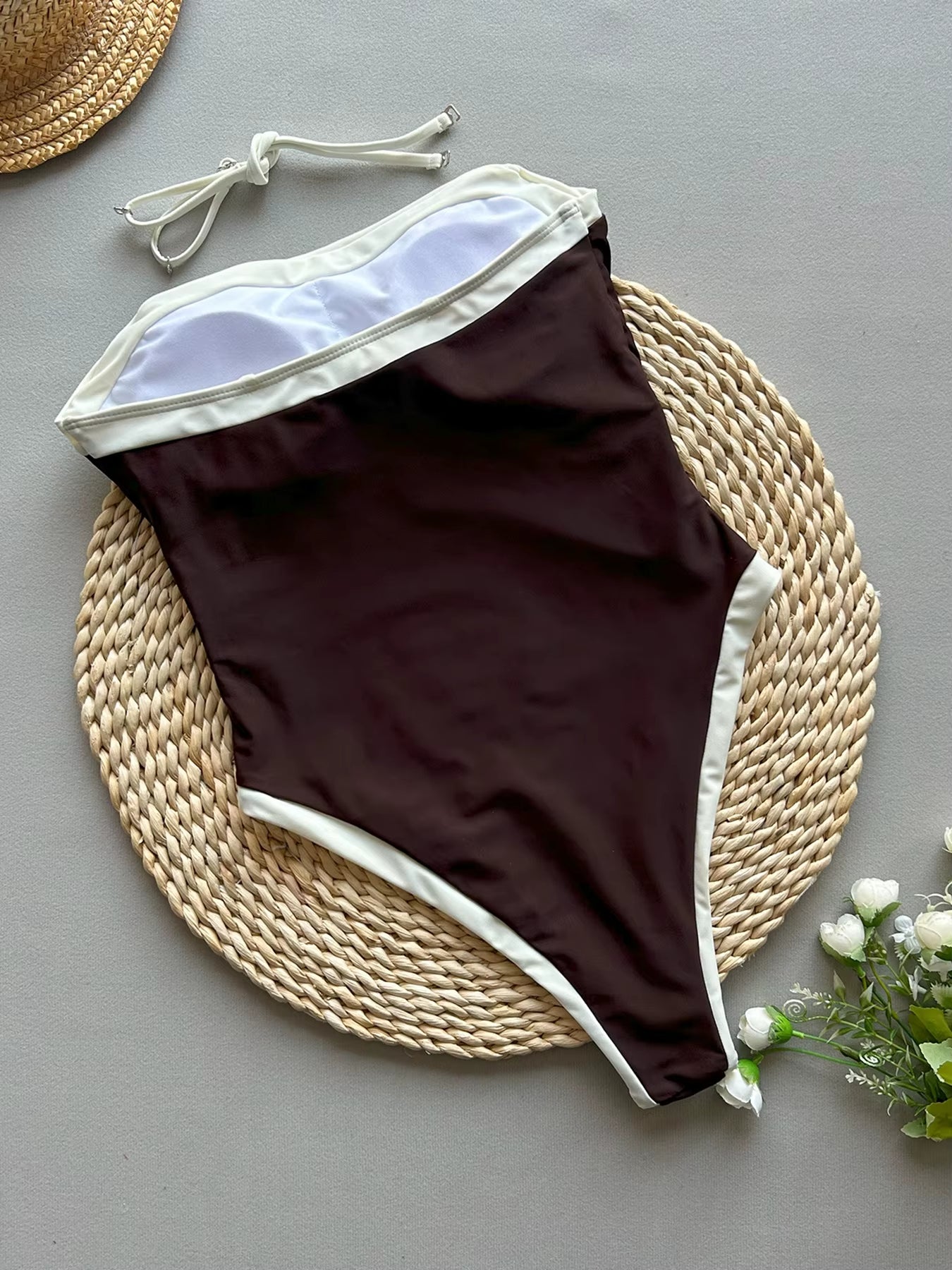 Nouveau Maillot De Bain Bandeau Femmes Une Pièce - Monokini 2025