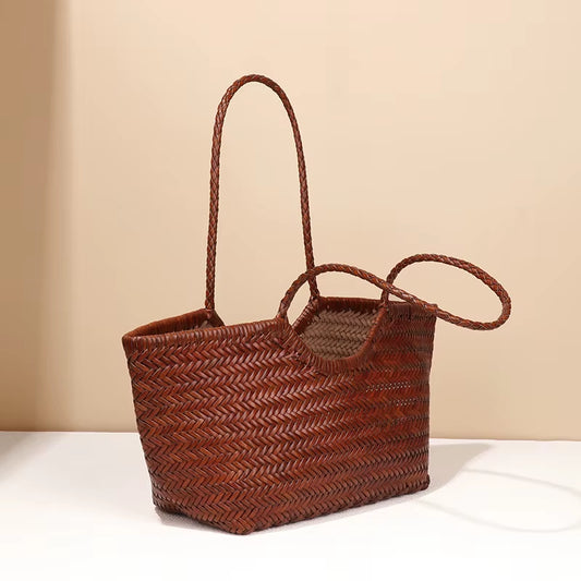 Bags Luxury Women Tote Bag Shoulder Woman 2024 Women'S Handbags Eco Designer Beach Peddler Sale Handbag Hand Design Original New