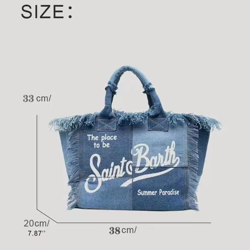 Fashion Women Bag New Women'S Large Capacity Casual Travel Checkered Handmade Tassel Handbag Light Luxury Comfortable Trend