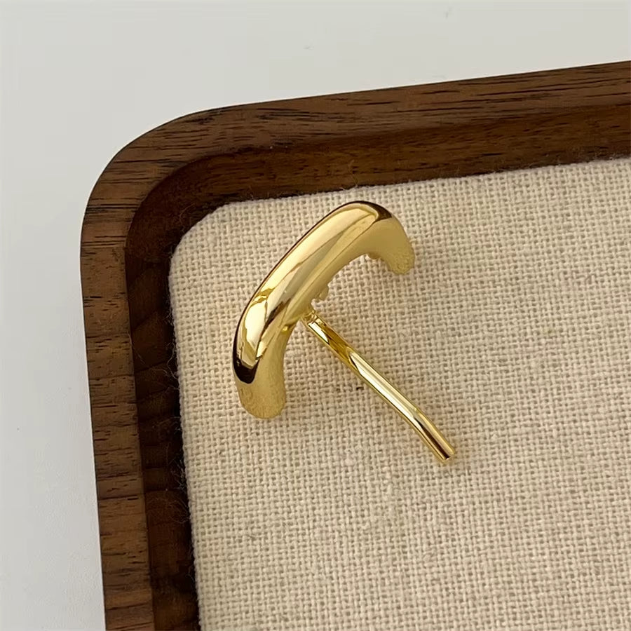 Gold and Silver Retro Metal Fashionable Hair Buckle Hair Accessories Ladies Punk Elegant High Ponytail Hairband Hair Accessories