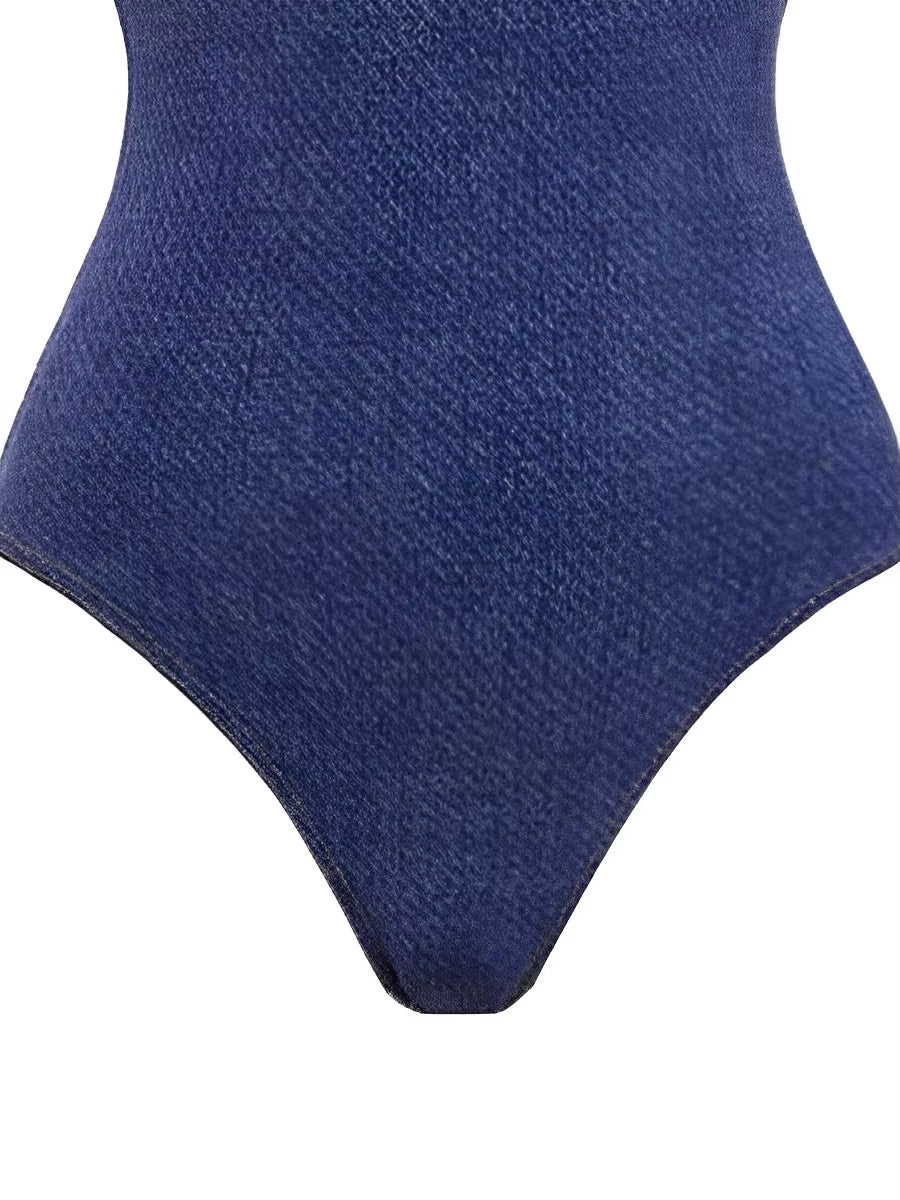 Maillot De Bain Push up 2025 Sans Bretelles Jean