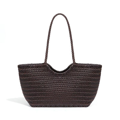 Bags Luxury Women Tote Bag Shoulder Woman 2024 Women'S Handbags Eco Designer Beach Peddler Sale Handbag Hand Design Original New