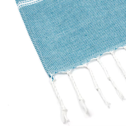 Holiday Towels with Tassel, Striped Bath Towels, Natural Turkish Beach Towel Set for Bathroom Pool Absorbent Towels