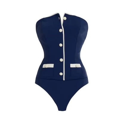 Maillot De Bain Nouvelle Marine Pour Femmes