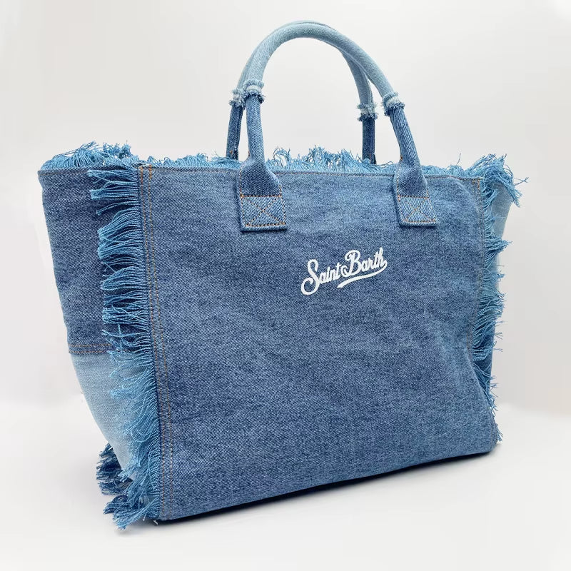 Fashion Women Bag New Women'S Large Capacity Casual Travel Checkered Handmade Tassel Handbag Light Luxury Comfortable Trend